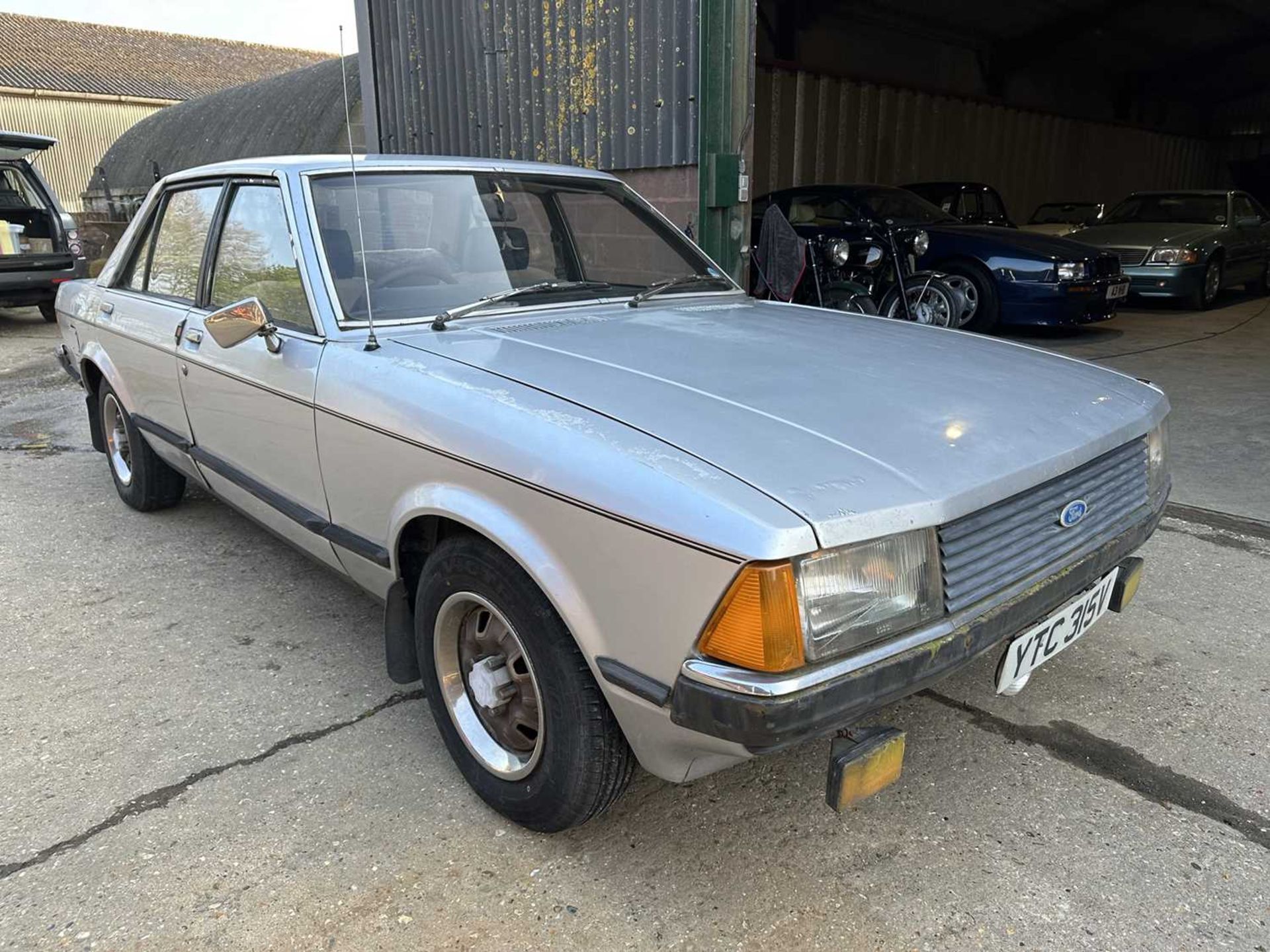 1979 Ford Granada MKII 2.0L 4 door saloon, reg. no. YTC 315V