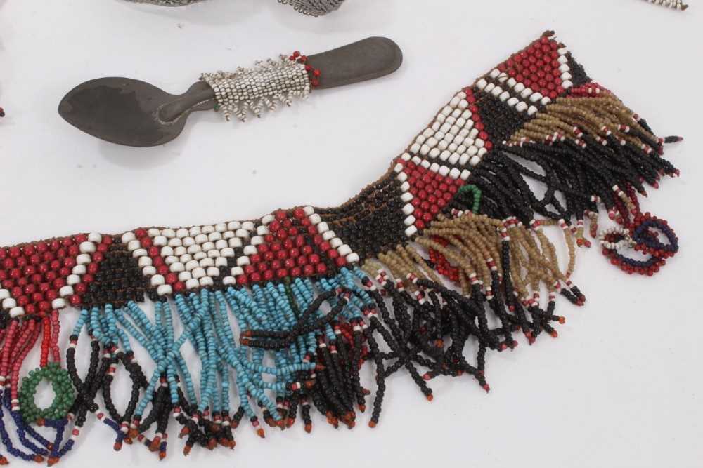 Collection of Native American beadwork items - Image 9 of 9