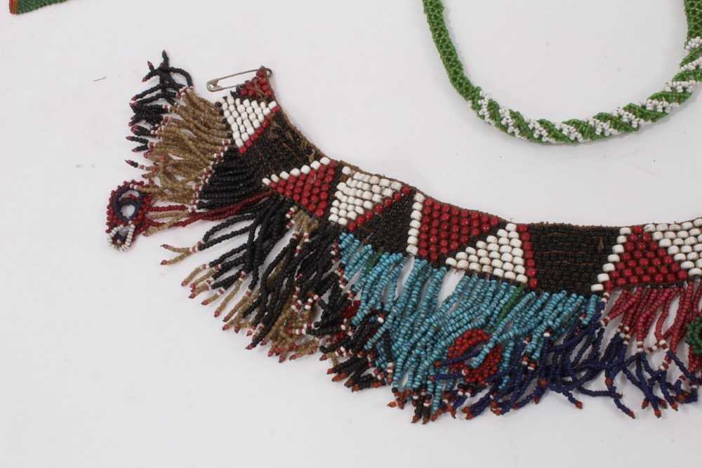 Collection of Native American beadwork items - Image 7 of 9