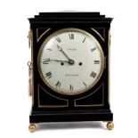 Regency bracket clock by Gorham, Kensington