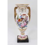 Early 19th century French Paris porcelain vase