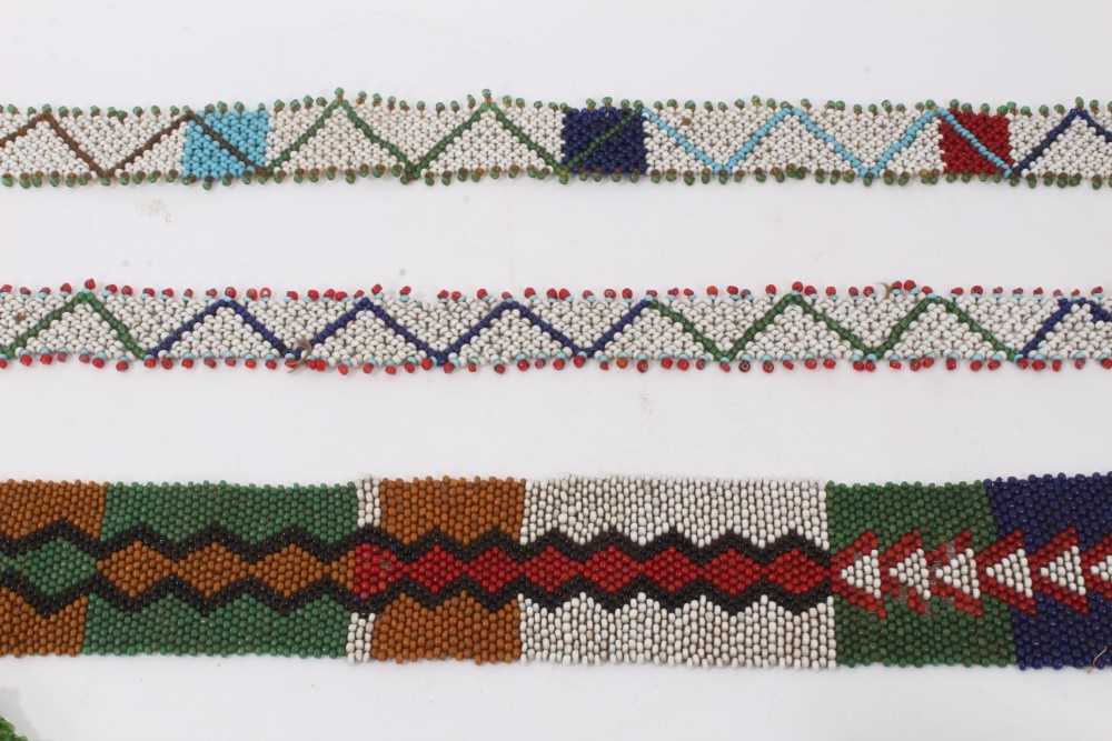 Collection of Native American beadwork items - Image 3 of 9