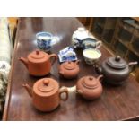 Group of ceramics including Chinese