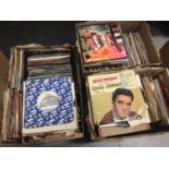 LP records and 12” singles (5 boxes)