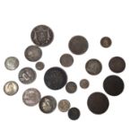 G.B. - Mixed silver pre 1920 coinage, various denominations & grades, but better than average (20 co