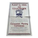 Collection of 1937 coronation posters