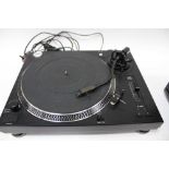 Pioneer stack stereo system, Limit belt drive turntable DJ-2000B, JVC over ear headphones in cases,