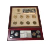 G.B. - Mixed coins & medallions to include World War I Lusitana AE Medallion (N.B. Without box of is