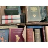 Collection of books relating to gardens