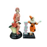 Peggy Davies Kevin Francis limited edition Clarice Cliff Centenary Figure, no.863 of 950, modelled b