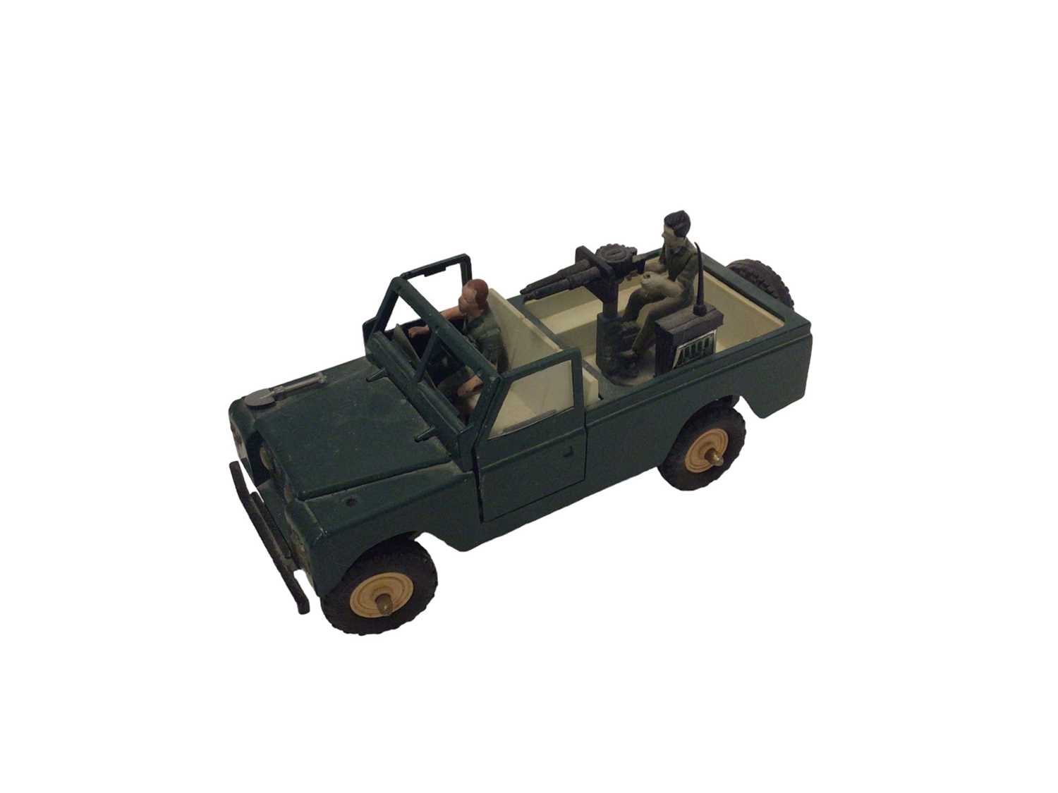 Britains 1:32 Scale Betle Lory No.1877, boxed, LWB Land Rover with mounted machine gun, Matchbox Rac - Image 2 of 4