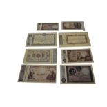 World - Mixed banknotes mostly taken from circulation, but some better examples noted (Qty)