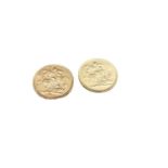 G.B. - Gold Sovereigns Victoria JH 1892F & 1892M AVF (2 coins)