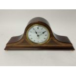 Traditional style mahogany cased mantel clock, by Haight-Gibbons, London