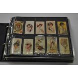 Cigarette cards an album of better type cards/part sets including Adkin & Son, American Tobacco Co.,