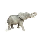 Royal Copenhagen porcelain model of an Elephant, model no,1771