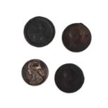 World - Mixed coinage to include G.B. pre 1947 silver, bronze, brass, Roman AE's x 2 & other issues