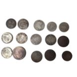 G.B. - Mixed silver coinage to include pre 1920 (N.B. Total Wt. 409gms) & pre 1947 (N.B. Est. face v