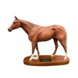 Beswick Connoisseur Model - Grundy, Racehorse of the Year 1975