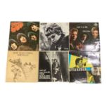 One box of records to include Beatles, Eddie Cochran and others
