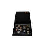 G.B. - Royal Mint twelve coin proof set 2009 to include 'Kew Garden's' 50p (N.B. Cased with Certific