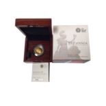 G.B. - Gold proof quarter ounce Britannia £25 2016 (1 coin)