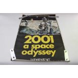 Posters a pair of original Stanley Kubrick's 2001 Space Odyssey Cinerama Printed in England W.E.Berr