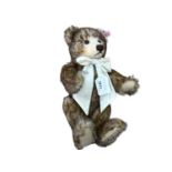 Steiff Musical English Bear no. 660979. This bear plays the German National Anthem instead of Land