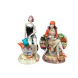 Two Peggy Davies limited edition figures - Nostalgia, no.56 of 100 Guild Members Exclusive Colourway
