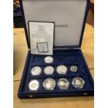 World - Mixed coinage to include Westminster silver proof Crowns commemorating Diana Princess of Wal