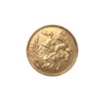 G.B. - Gold Half Sovereign Victoria OH 1900 F (1 coin)
