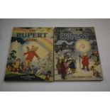 Two Rupert soft cover annuals 1947 and 1948