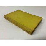 J R R Tolkien, The Hobbit, 1942 Children's Book Club edition, yellow cloth binding