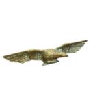 First World War bronze RAF display eagle 32cm long
