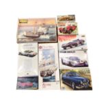 Jaguar, aircraft, shipping, model construction kits.