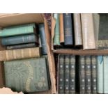 Collection of books relating to agriculture, gardens, dogs, horses and natural history. (4 boxes)