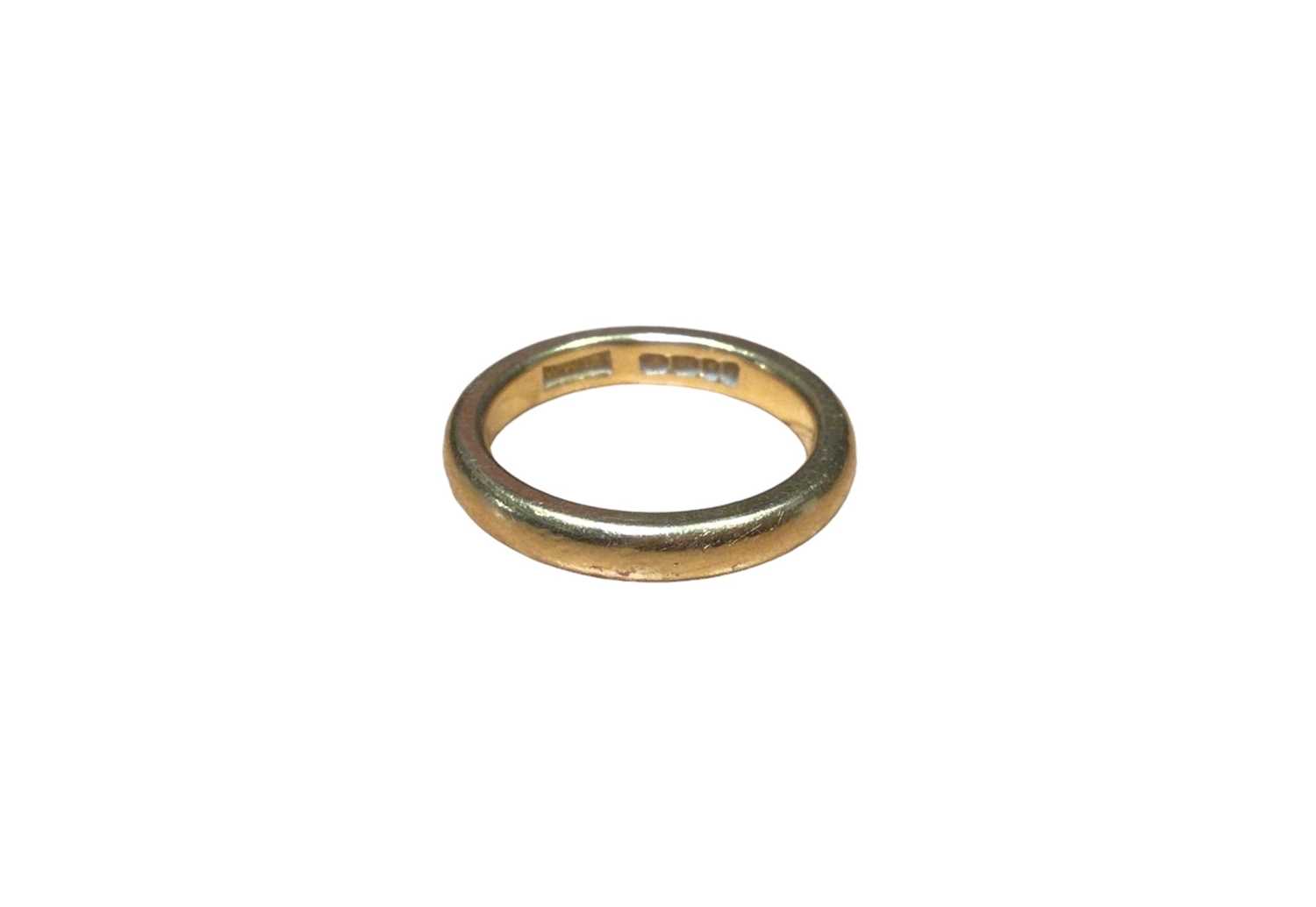 22ct gold wedding ring (London 1962), size N