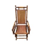Late 19th century American rocking chair
