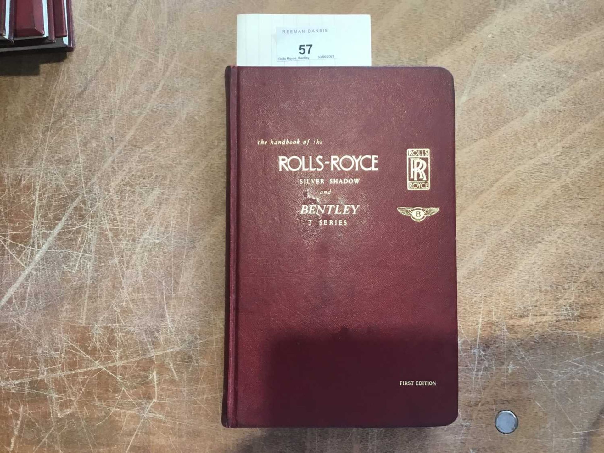 Rolls-Royce Silver Shadow and Bentley T Series handbook, First Edition 1967