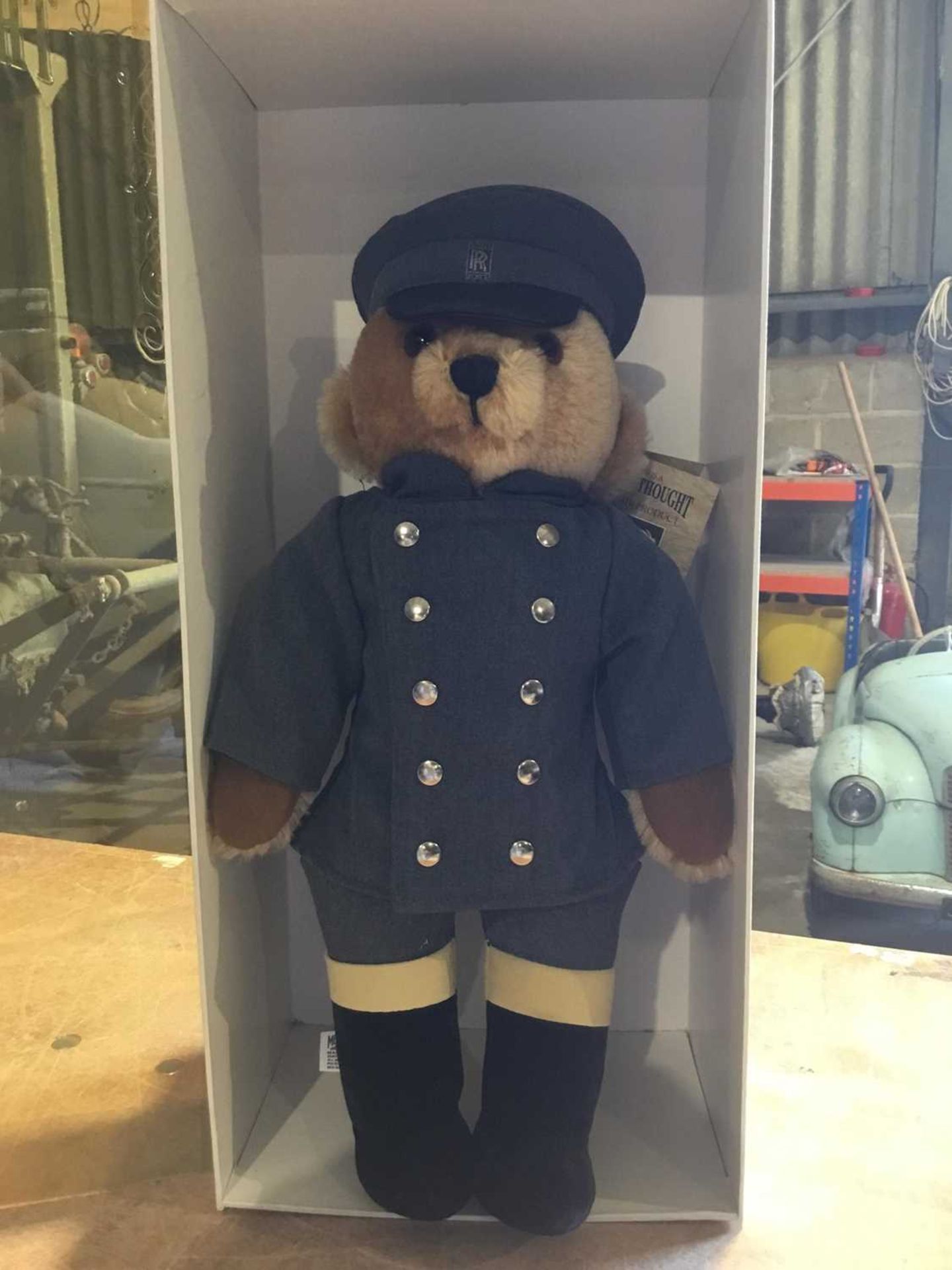 Merrythought Rolls-Royce Chauffeur bear in uniform