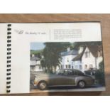 Late 1950s/early I960s Bentley S2 sales brochure