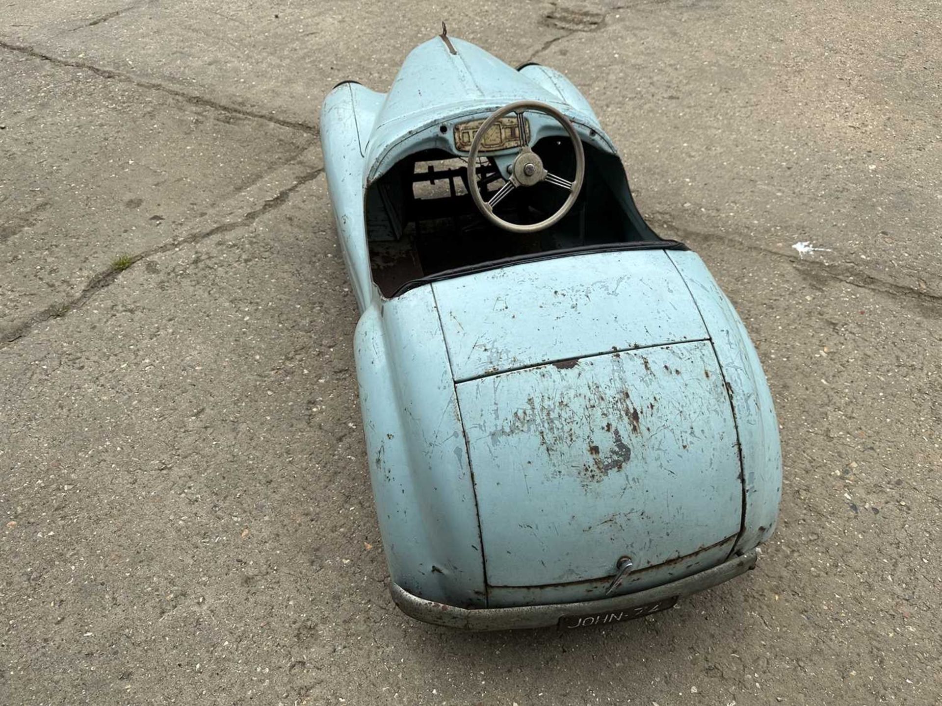 Original Austin J40 child's pedal car - Image 6 of 11