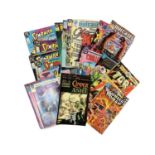 Large quantity of mostly 1980's DC Comics to include Wonder Woman, Starman, Silver Blade and others.