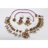 Antique Mogul necklace and earrings