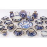 Late 18th century Chinese export porcelain teaset