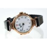 Early 20th century Rolex gold ladies wristwatch