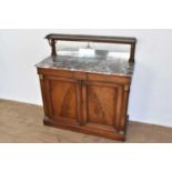 Early Victorian marble topped chiffonier.