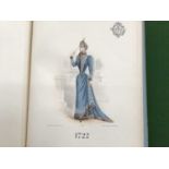 Four volumes of French fashion plates Gallard, Lecomte Paris, late 19th Century