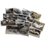 Collection of 1950's and 60's motorsport and car related photographs.