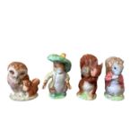 Collection of 14 Beswick Beatrix Potter figures